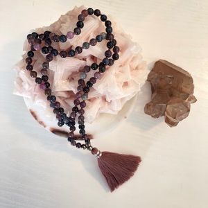 Mala collective 📿 Luxe ruby + sapphire mala